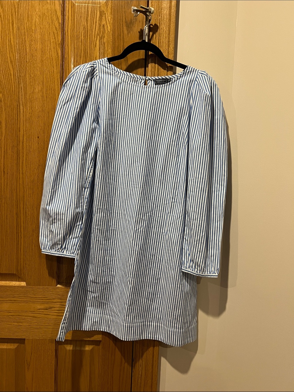 Vineyard Vines Blue and White Striped Shift Dress